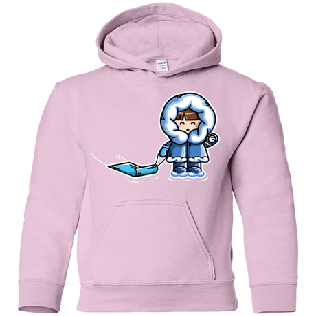 Sweatshirts Light Pink / YS Kawaii Cute Fun In The Snow Youth Hoodie