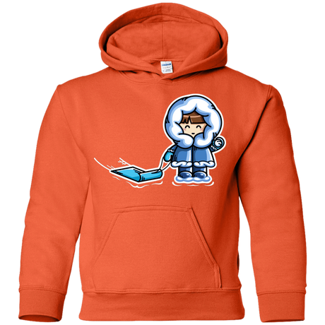 Sweatshirts Orange / YS Kawaii Cute Fun In The Snow Youth Hoodie