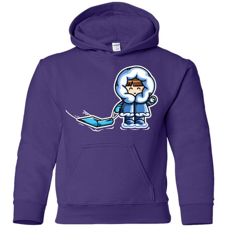 Sweatshirts Purple / YS Kawaii Cute Fun In The Snow Youth Hoodie