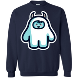 Sweatshirts Navy / S Kawaii Cute Yeti Crewneck Sweatshirt