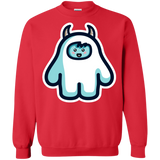 Sweatshirts Red / S Kawaii Cute Yeti Crewneck Sweatshirt