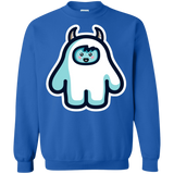 Sweatshirts Royal / S Kawaii Cute Yeti Crewneck Sweatshirt