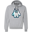 Sweatshirts Sport Grey / L Kawaii Cute Yeti Premium Fleece Hoodie