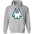 Sweatshirts Sport Grey / S Kawaii Cute Yeti Pullover Hoodie