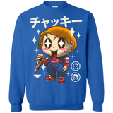 Sweatshirts Royal / Small Kawaii Doll Crewneck Sweatshirt