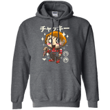 Sweatshirts Dark Heather / Small Kawaii Doll Pullover Hoodie