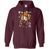 Sweatshirts Maroon / Small Kawaii Doll Pullover Hoodie