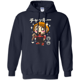 Sweatshirts Navy / Small Kawaii Doll Pullover Hoodie