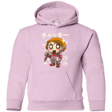 Sweatshirts Light Pink / YS Kawaii Doll Youth Hoodie
