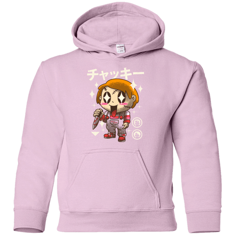 Sweatshirts Light Pink / YS Kawaii Doll Youth Hoodie