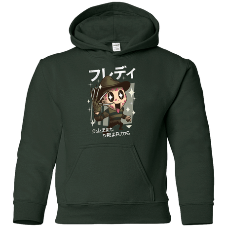 Sweatshirts Forest Green / YS Kawaii Dreams Youth Hoodie