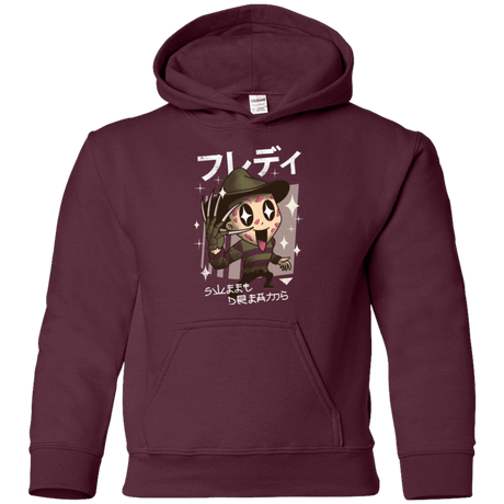Sweatshirts Maroon / YS Kawaii Dreams Youth Hoodie