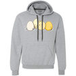 Sweatshirts Sport Grey / S Kawaii Easter Chick and Eggs Premium Fleece Hoodie