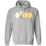 Sweatshirts Sport Grey / S Kawaii Easter Chick and Eggs Pullover Hoodie