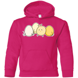 Sweatshirts Heliconia / YS Kawaii Easter Chick and Eggs Youth Hoodie