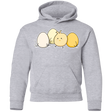 Sweatshirts Sport Grey / YS Kawaii Easter Chick and Eggs Youth Hoodie