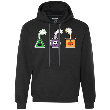 Sweatshirts Black / S Kawaii Halloween Potions Premium Fleece Hoodie