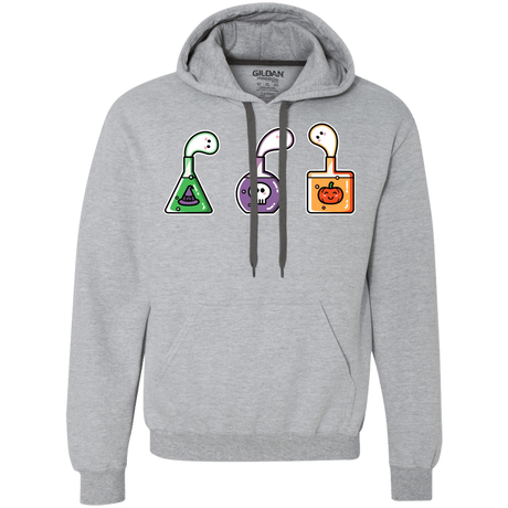 Sweatshirts Sport Grey / S Kawaii Halloween Potions Premium Fleece Hoodie