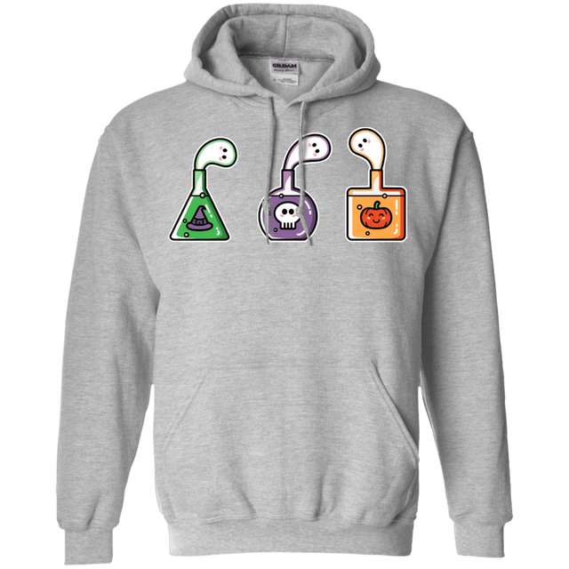 Sweatshirts Sport Grey / S Kawaii Halloween Potions Pullover Hoodie