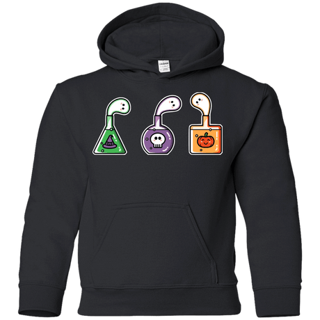 Sweatshirts Black / YS Kawaii Halloween Potions Youth Hoodie