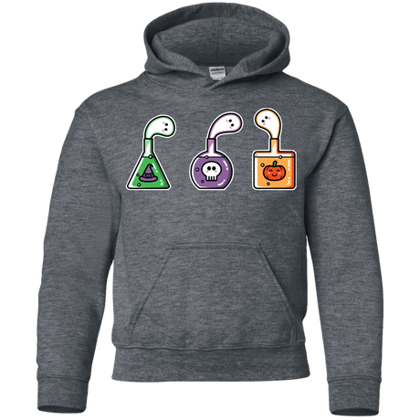 Sweatshirts Dark Heather / YS Kawaii Halloween Potions Youth Hoodie