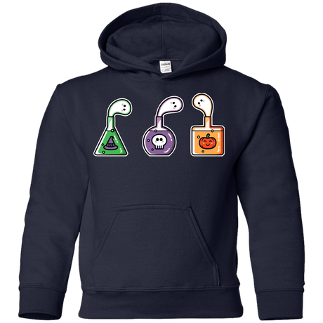 Sweatshirts Navy / YS Kawaii Halloween Potions Youth Hoodie