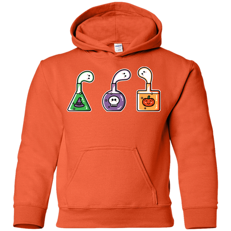 Sweatshirts Orange / YS Kawaii Halloween Potions Youth Hoodie