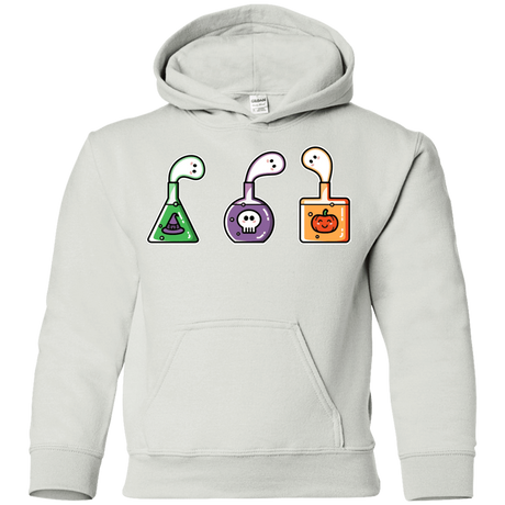 Sweatshirts White / YS Kawaii Halloween Potions Youth Hoodie