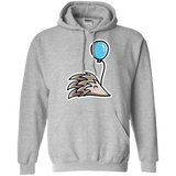 Sweatshirts Sport Grey / S Kawaii Hedgehog with Balloon Pullover Hoodie