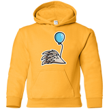 Sweatshirts Gold / YS Kawaii Hedgehog with Balloon Youth Hoodie