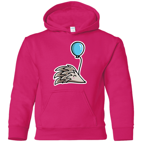 Sweatshirts Heliconia / YS Kawaii Hedgehog with Balloon Youth Hoodie