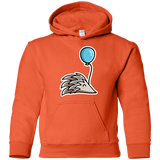 Sweatshirts Orange / YS Kawaii Hedgehog with Balloon Youth Hoodie