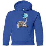 Sweatshirts Royal / YS Kawaii Hedgehog with Balloon Youth Hoodie