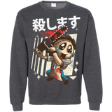 Sweatshirts Dark Heather / Small Kawaii Kill Crewneck Sweatshirt