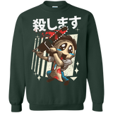 Sweatshirts Forest Green / Small Kawaii Kill Crewneck Sweatshirt