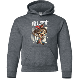 Sweatshirts Dark Heather / YS Kawaii Kill Youth Hoodie