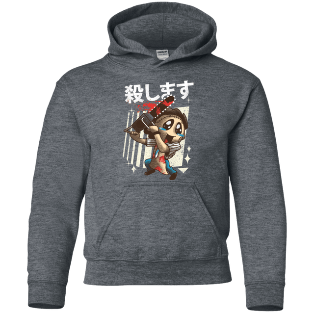 Sweatshirts Dark Heather / YS Kawaii Kill Youth Hoodie
