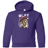 Sweatshirts Purple / YS Kawaii Kill Youth Hoodie