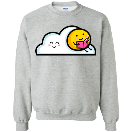 Sweatshirts Sport Grey / S Kawaii Love Summer Reading Crewneck Sweatshirt