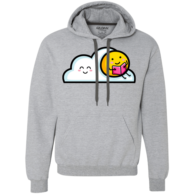 Sweatshirts Sport Grey / S Kawaii Love Summer Reading Premium Fleece Hoodie