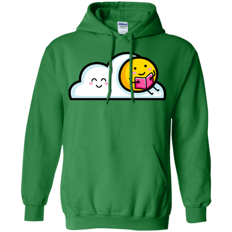 Sweatshirts Irish Green / S Kawaii Love Summer Reading Pullover Hoodie