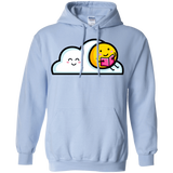 Sweatshirts Light Blue / S Kawaii Love Summer Reading Pullover Hoodie