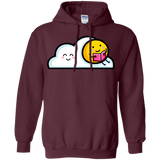 Sweatshirts Maroon / S Kawaii Love Summer Reading Pullover Hoodie