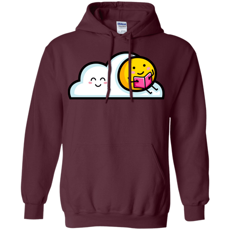 Sweatshirts Maroon / S Kawaii Love Summer Reading Pullover Hoodie