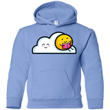 Sweatshirts Carolina Blue / YS Kawaii Love Summer Reading Youth Hoodie