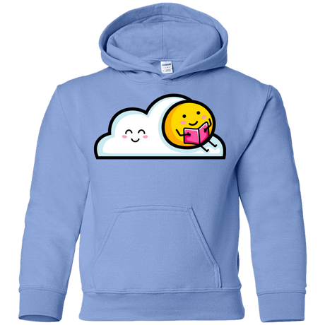 Sweatshirts Carolina Blue / YS Kawaii Love Summer Reading Youth Hoodie