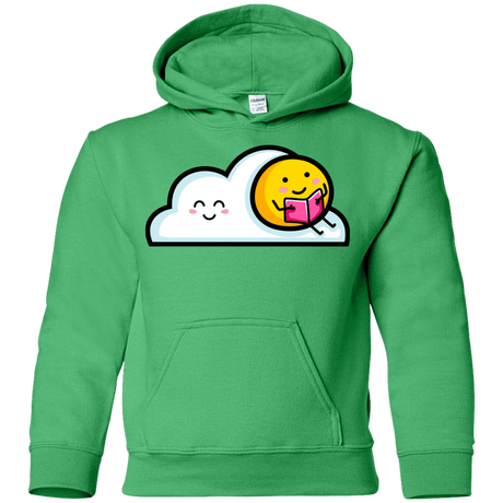 Sweatshirts Irish Green / YS Kawaii Love Summer Reading Youth Hoodie