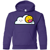 Sweatshirts Purple / YS Kawaii Love Summer Reading Youth Hoodie