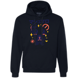 Sweatshirts Navy / Small Kawaii Marshmallow Premium Fleece Hoodie