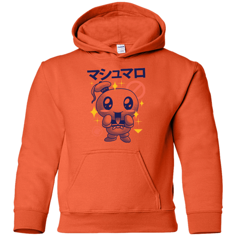 Sweatshirts Orange / YS Kawaii Marshmallow Youth Hoodie